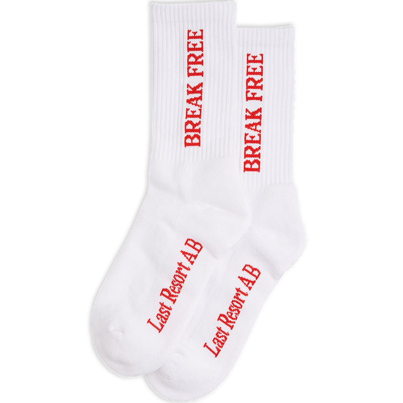 Last Resort AB Break Free Socks White (3 Pack)