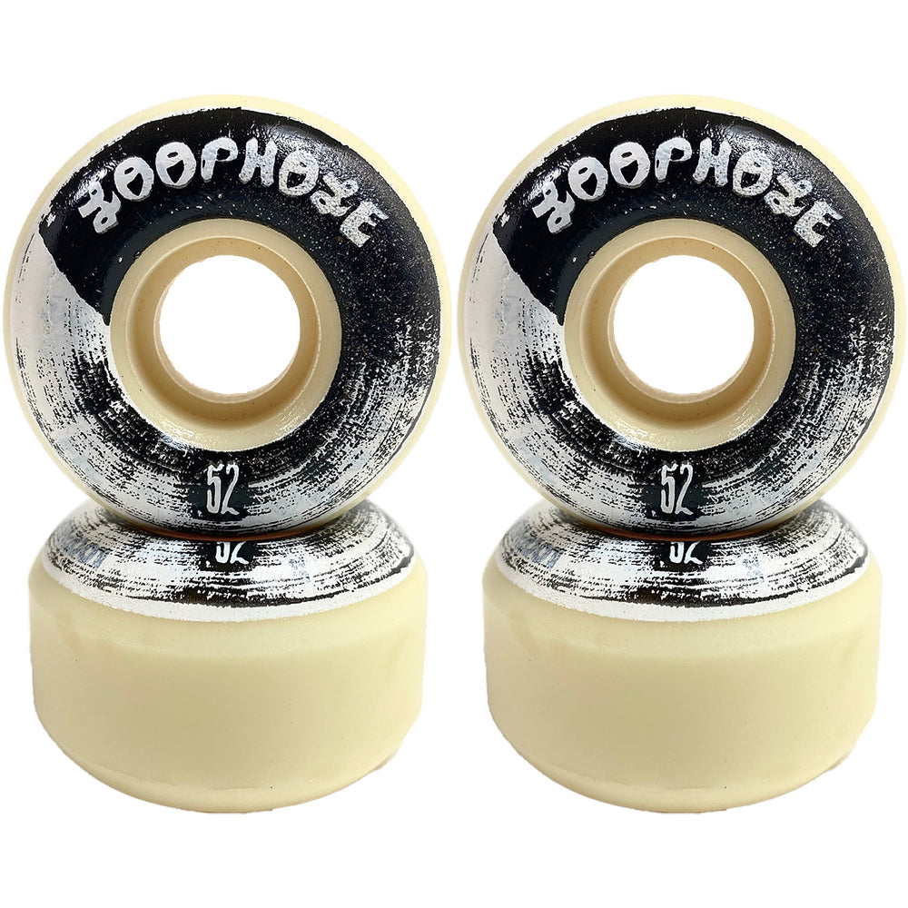 Loophole Brush Teardrop Shape Skateboard Wheels 54mm
