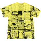 Lovenskate 20th Anniversary Zines T shirt yellow