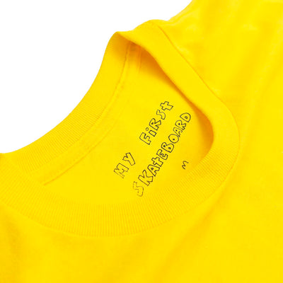 My First Skateboard Tee daisy yellow