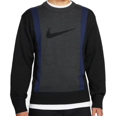 Nike SB Skate Sweater black/dark smoke grey/midnight navy/black