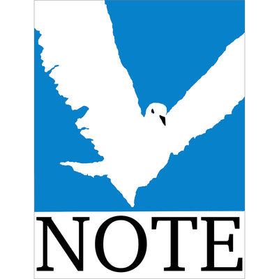 NOTE Peace Sticker