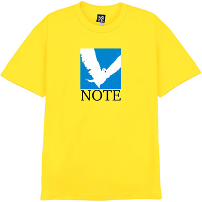 NOTE Peace T shirt yellow