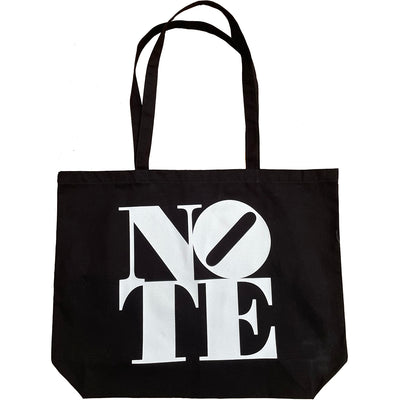 NOTE Shopper Tote Bag Black