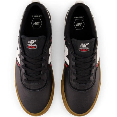 New Balance Numeric Jamie Foy 306 Shoes Black/Red