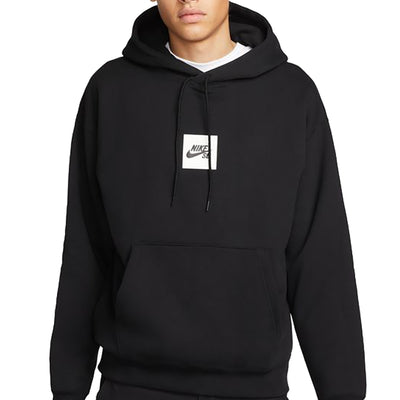 Nike SB Box Logo Fleece Hoodie Black