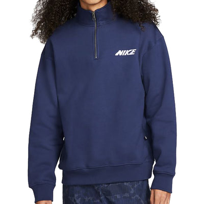 Nike SB Copy Shop 1/2-Zip Fleece Pullover Midnight Navy