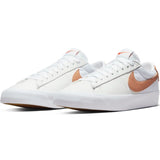 Nike SB Orange Label Zoom Blazer Low Pro GT ISO Shoes white/light cognac-white-light cognac