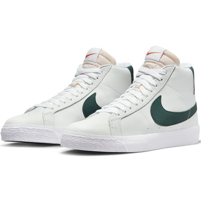 Nike SB Orange Label Zoom Blazer Mid ISO Shoes white/pro green-white-pro green