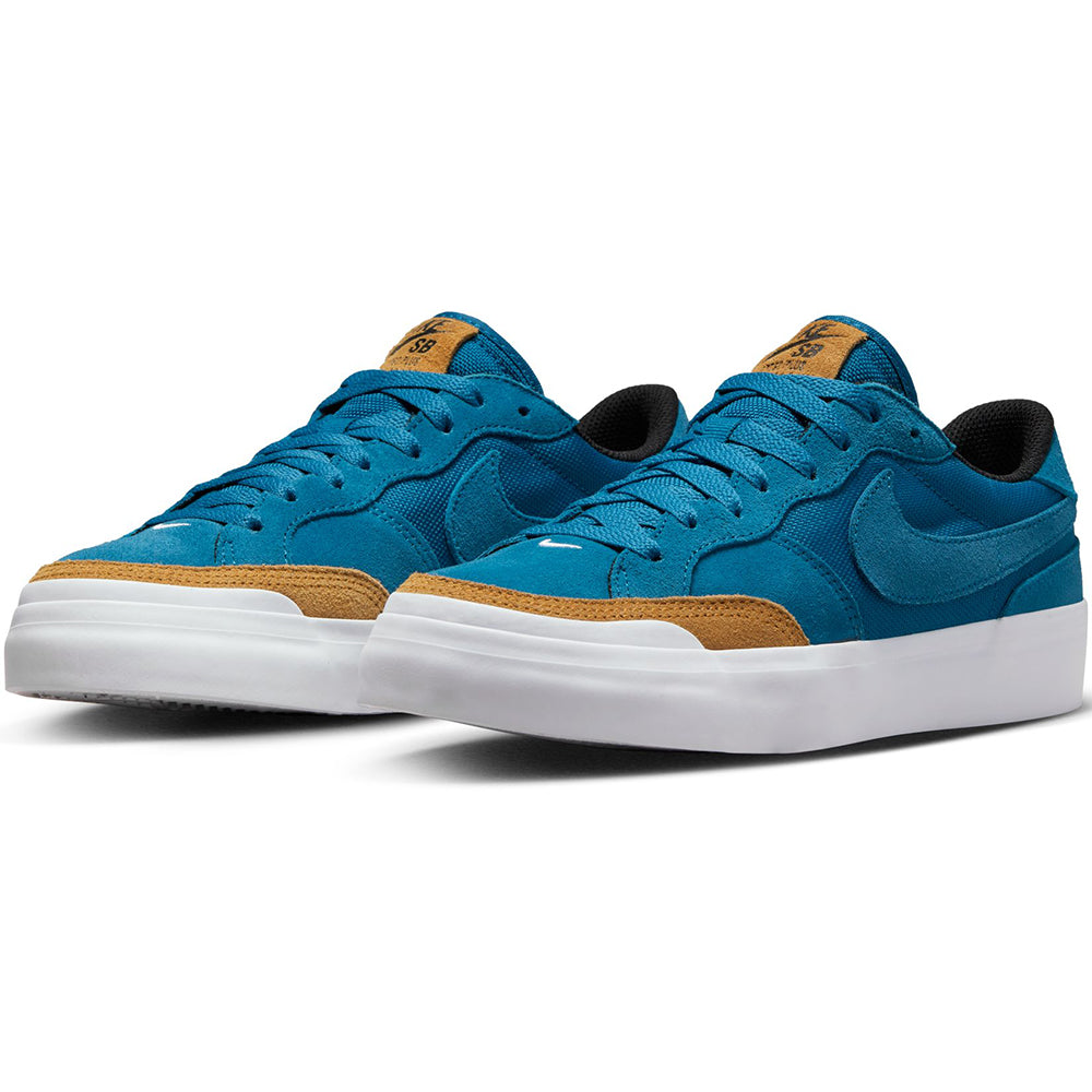 Nike SB Pogo Plus Premium Shoes Green Abyss/Green Abyss-Desert Ochre