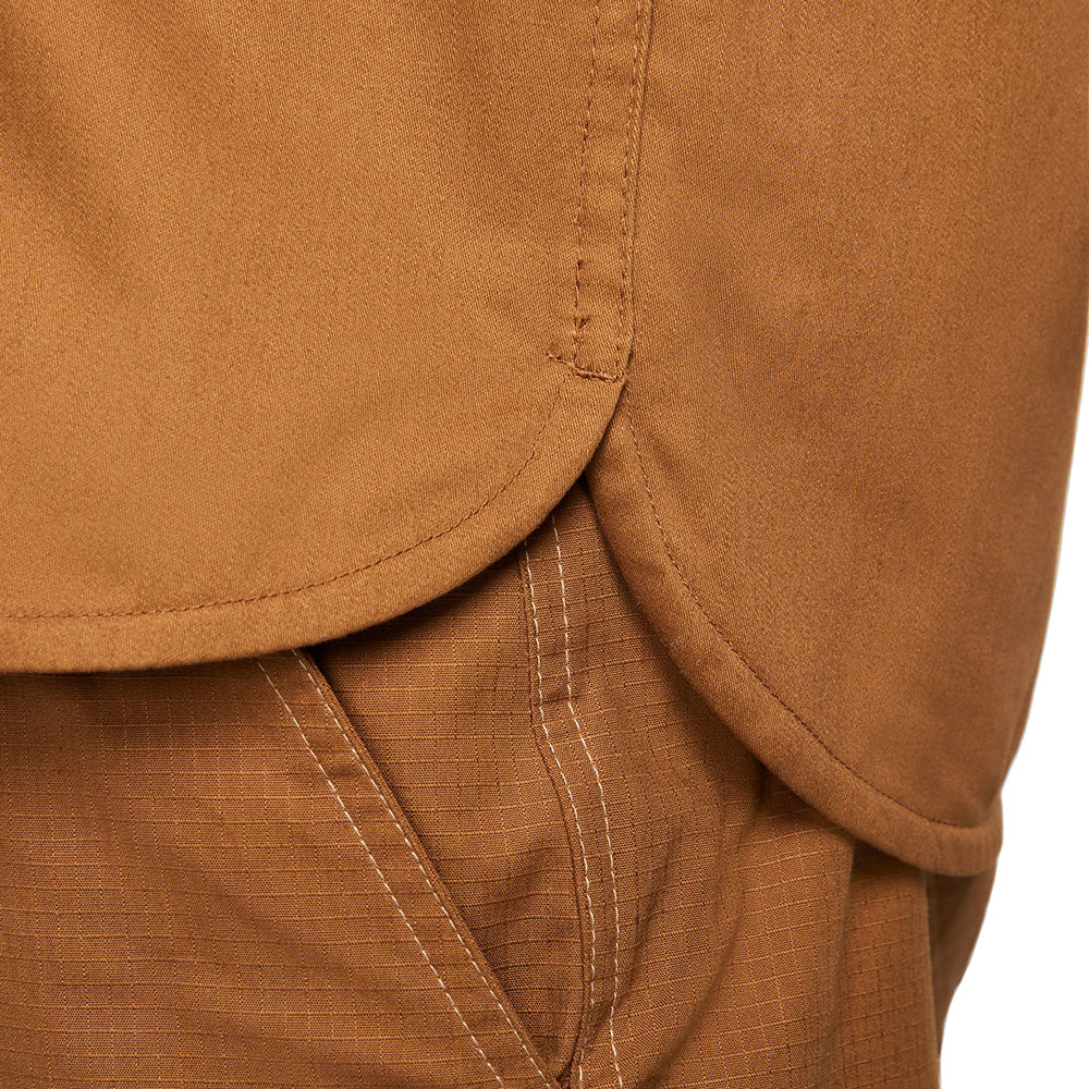 Nike SB Short-sleeve Woven Button Down Ale Brown/Coconut Milk