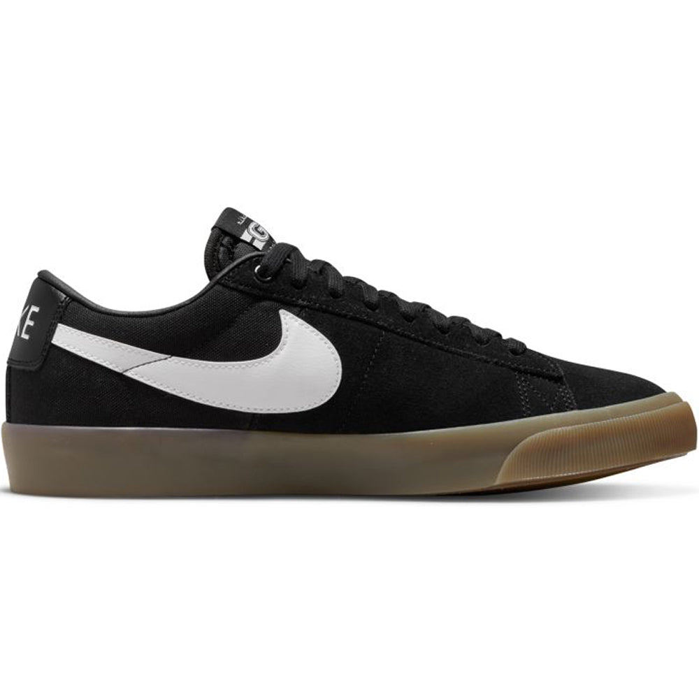 Nike SB Zoom Blazer Low Pro GT Shoes Black/White-Black-White