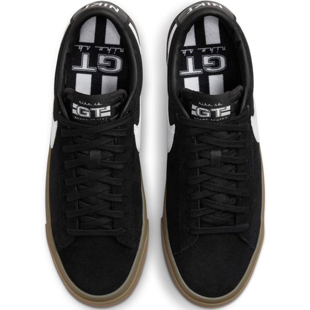 Nike SB Zoom Blazer Low Pro GT Shoes Black/White-Black-White