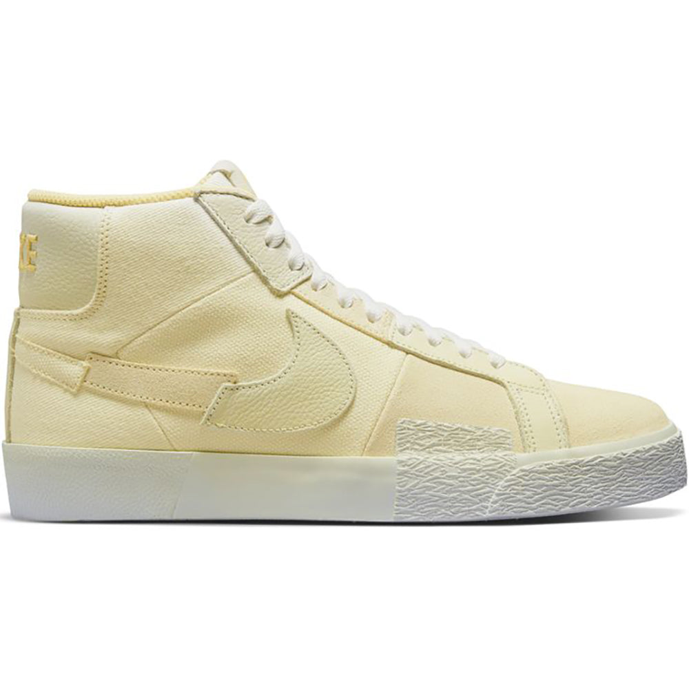 Nike SB Zoom Blazer Mid PRM Shoes Lemon Wash/Lemon Wash-Lemon Wash-White