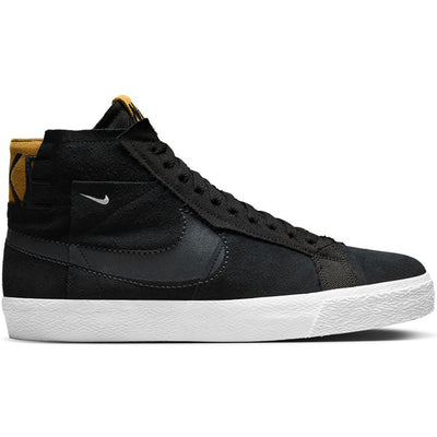 Nike SB Zoom Blazer Mid Premium Shoes Black/Anthracite-Black-White