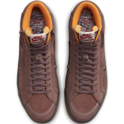 Nike SB Zoom Blazer Mid Premium Shoes Plum Eclipse/Plum Eclipse-Kumquat