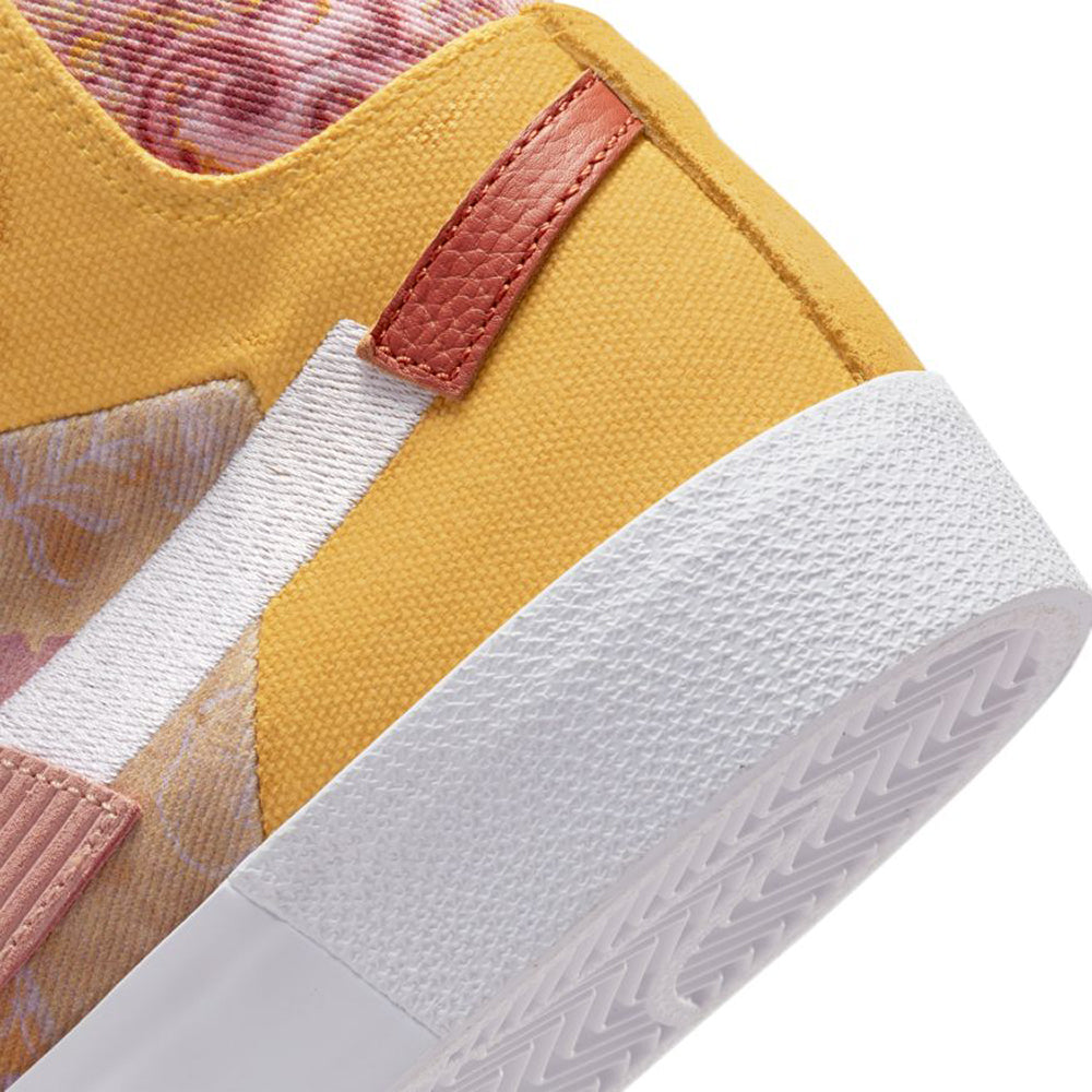 Nike SB Zoom Blazer Mid Premium shoes sanded gold/white-burnt sunrise
