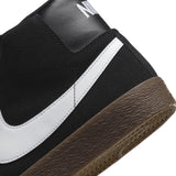 Nike SB Zoom Blazer Mid Shoes Black/White-Black-Sail