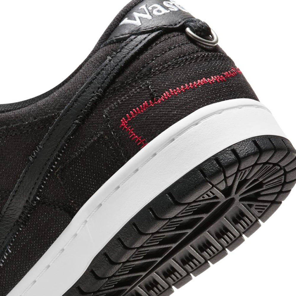 Nike SB x Verdy Wasted Youth Dunk Low Pro QS black/black-university red-white