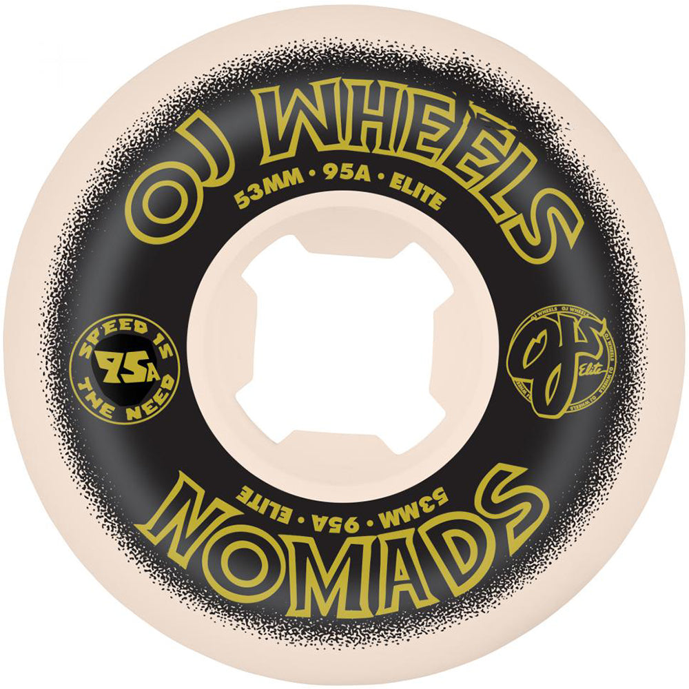 OJ Elite Nomads 95a Skateboard Wheels 53mm