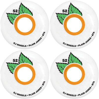 OJ Plain Jane Keyframe 87a wheels 52mm