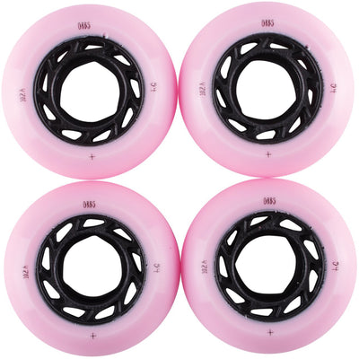 Orbs Ghost Lites Pink/Black Wheels 54mm