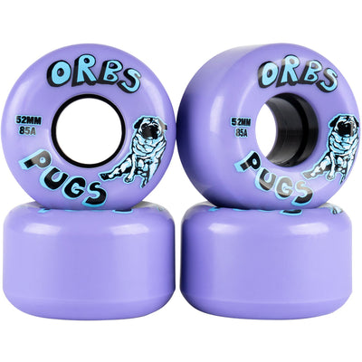 Orbs Pugs Wheels lavender 52mm