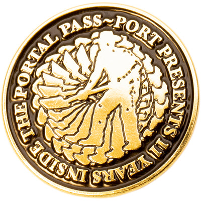 Pass~Port 11 Year Pin Badge