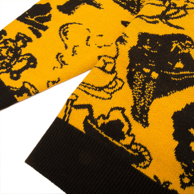 Pass~Port 11 Years Inside The Portal Knitted Sweater Gold