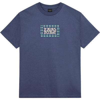 Pass~Port Bath House Tee Harbour Blue