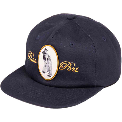 Pass~Port Lean on Me 5 Panel Cap navy