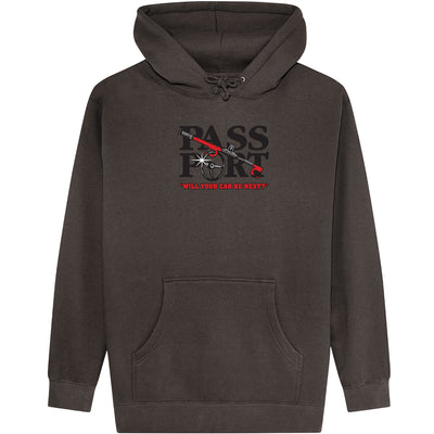 Pass~Port Lock~Up Hoodie Tar