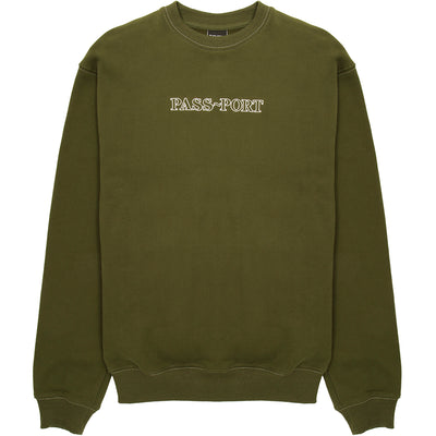Pass~Port Official Organic Sweater Olive