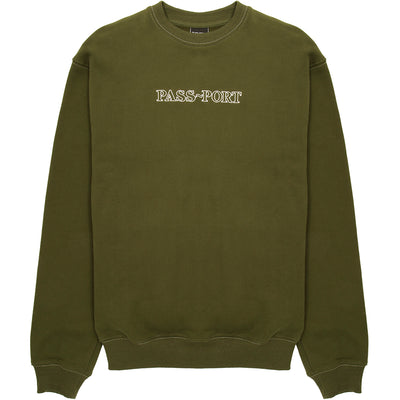 Pass~Port Official Organic Sweater Olive