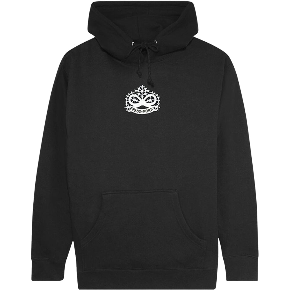 Pass~Port Sterling Embroidery Hoodie Black