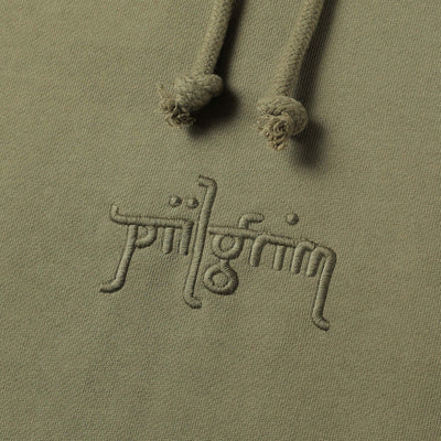 Piilgrim Harvest Hoodie moss green