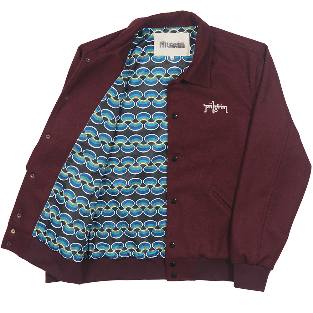 Piilgrim Neptune Jacket maroon