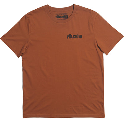 Piilgrim Postage T shirt roasted orange
