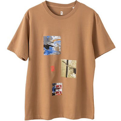 Poetic Collective Archive T shirt camel