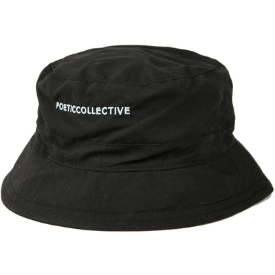 Poetic Collective Bucket Hat black/white
