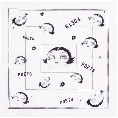 Poets Grazielle Bandana white
