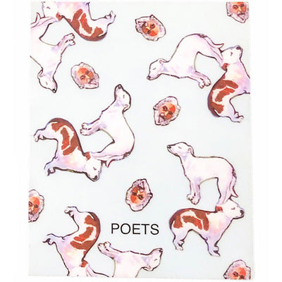 Poets Weaving, Brocky & Twiggy Sticker