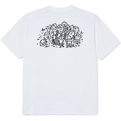 Polar Lunch Doodle Tee White