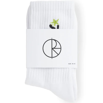 Polar Star Socks White/Green