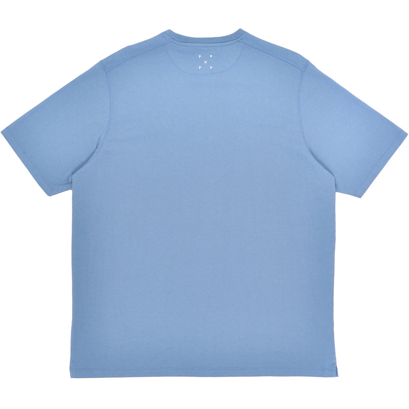 Pop Trading Company Cool Cat T Shirt Blue Shadow