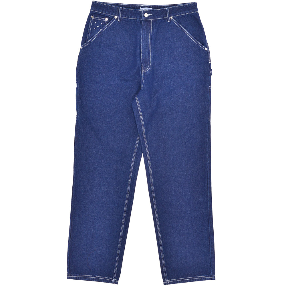 Pop Trading Company DRS Carpenter Pant Rinsed Denim