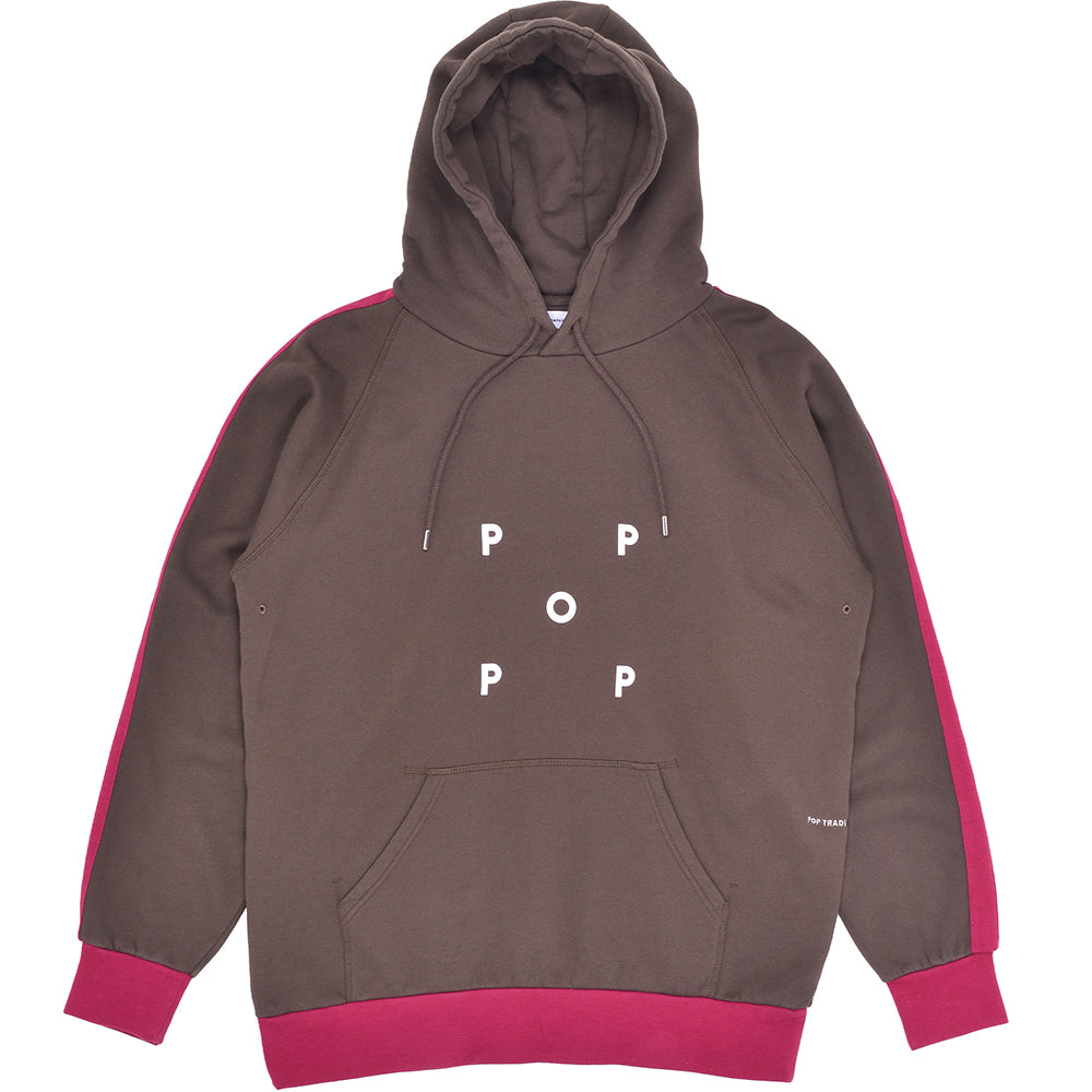 Pop Trading Company Keenan Hooded Sweat Delicioso/Raspberry