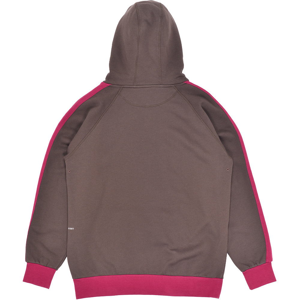 Pop Trading Company Keenan Hooded Sweat Delicioso/Raspberry