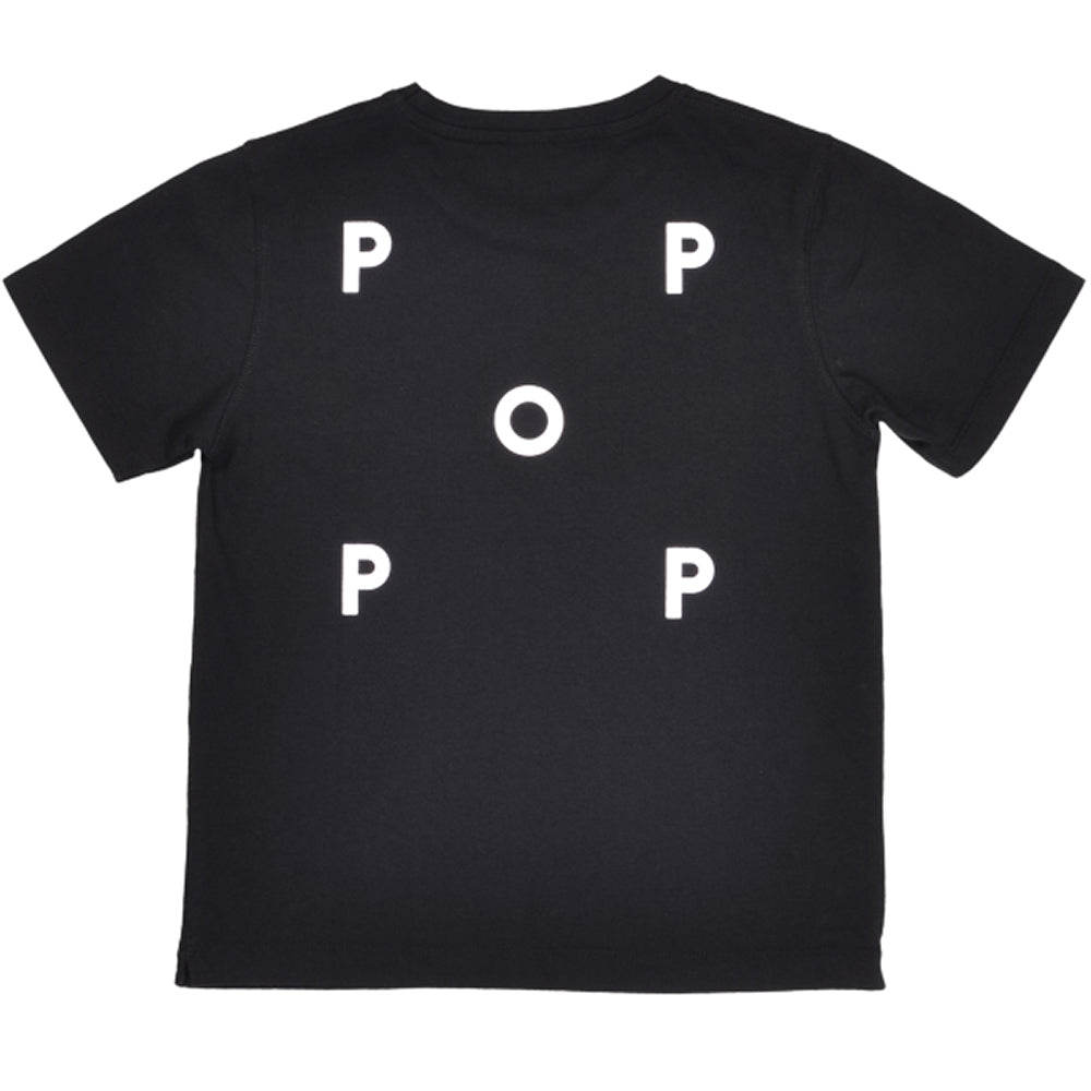 Pop Trading Company NOS Logo Kids T shirt black/white
