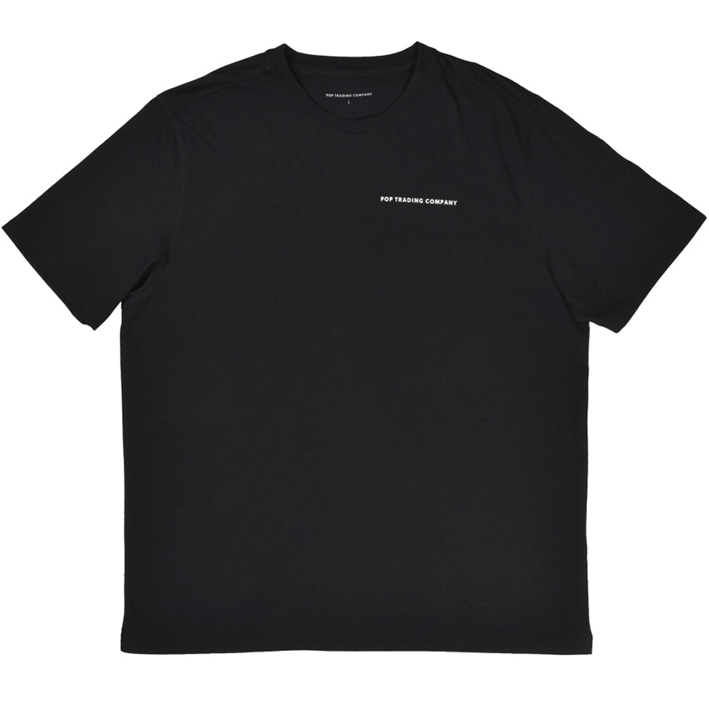 Pop Trading Company NOS Logo T Shirt Black/White